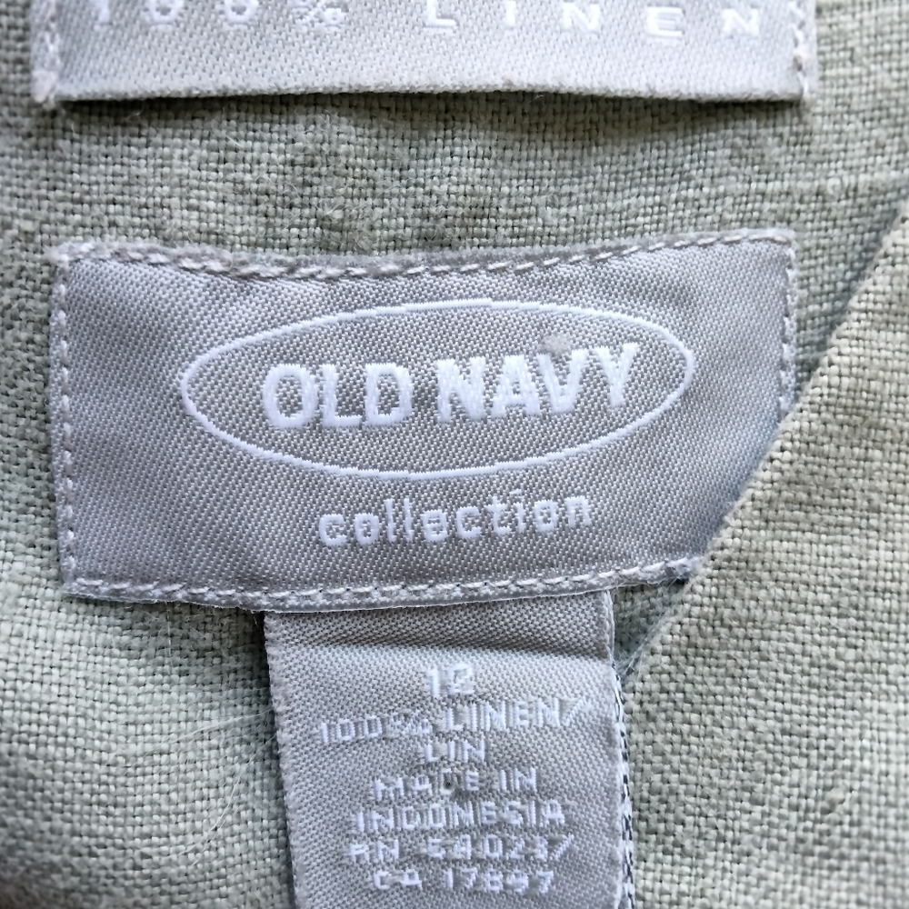 Old Navy Tan Olive Maxi Dress - Picture 8 of 12